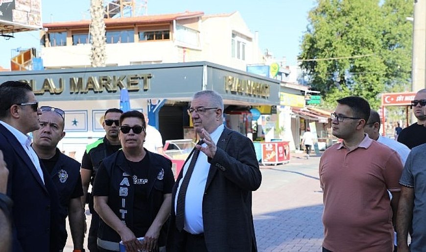 Başkan Ertaş, Akçay’da incelemelerde bulundu