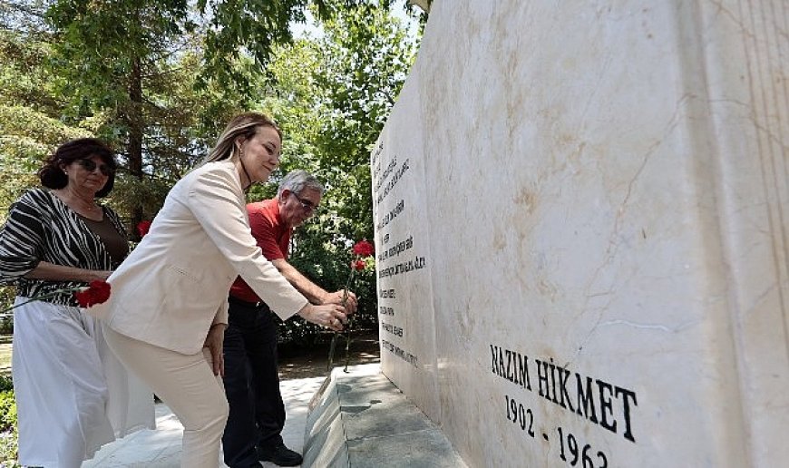 Nazım Hikmet Konak’ta anıldı