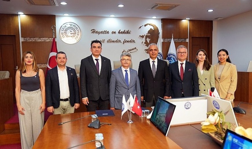 Ege Üniversitesi Meslek Yüksekokulu ve İzmir Doğalgaz Arasında “Sanayi İş Birliği Protokolü” imzalandı