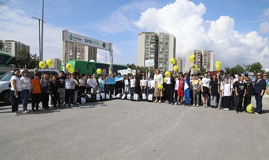 Çevre Dostu Uygulamalar Çankaya’da Öğrencilerle Buluştu