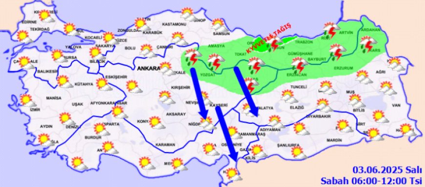 Yurtta bugün hava nasıl olacak?