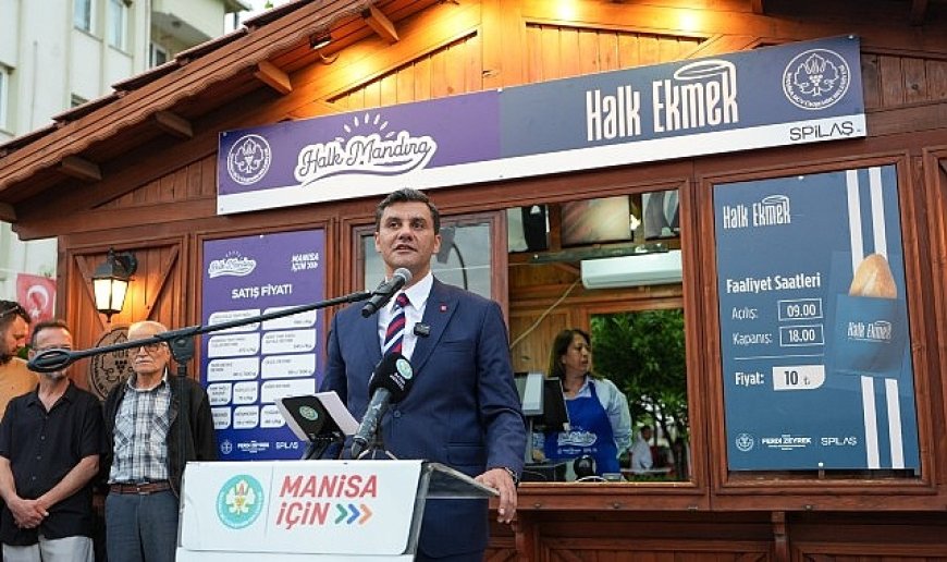 Manisa’da 46. Halk Ekmek ve 6. Halk Mandıra Köprübaşı’nda Açıldı
