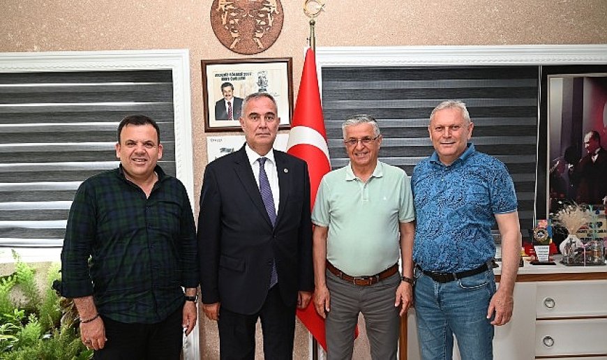 Antalya Milletvekili Çorabatır’dan Başkan Topaloğlu’na ziyaret