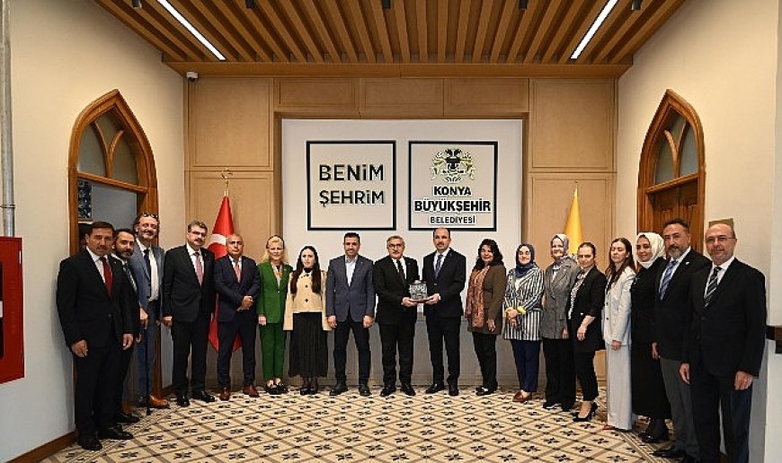 AK Parti Genel Başkan Yardımcısı Yayman Başkan Altay’ı Ziyaret Etti
