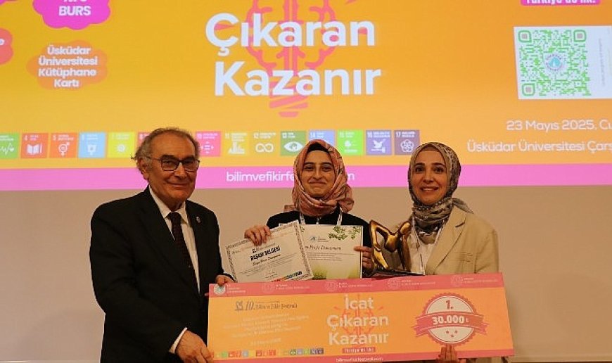 10. Bilim ve Fikir Festivali’nde liseli gençler projeleriyle yarıştı
