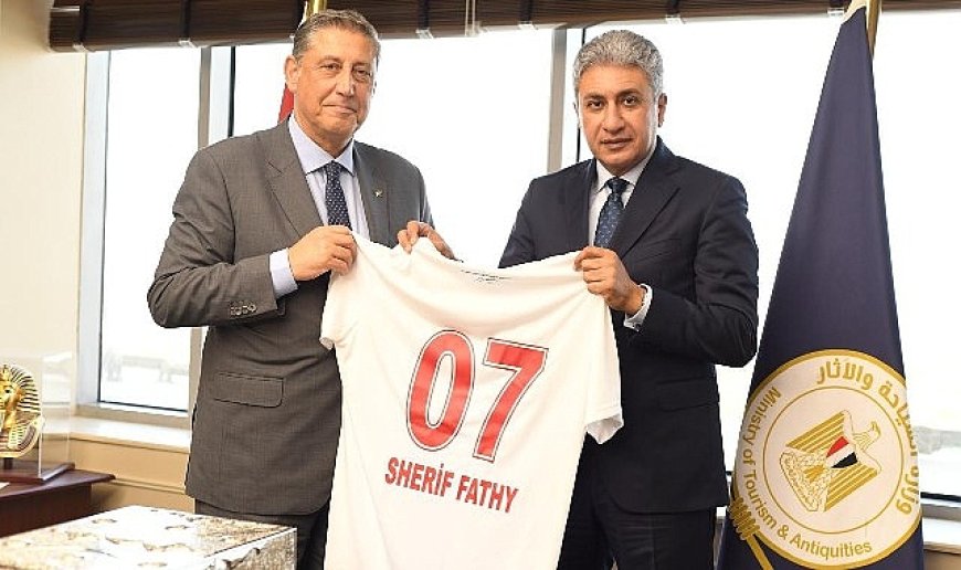Corendon Airlines Yönetim Kurulu Başkanı Yıldıray Karaer, Mısır’ın Turizm ve Sivil Havacılık Bakanları ile bir araya geldi