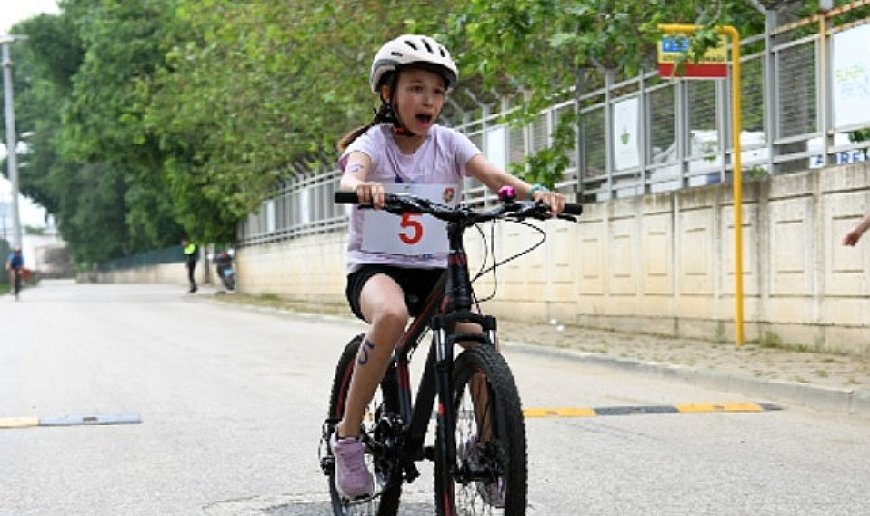 Genç sporcuların duatlon heyecanı