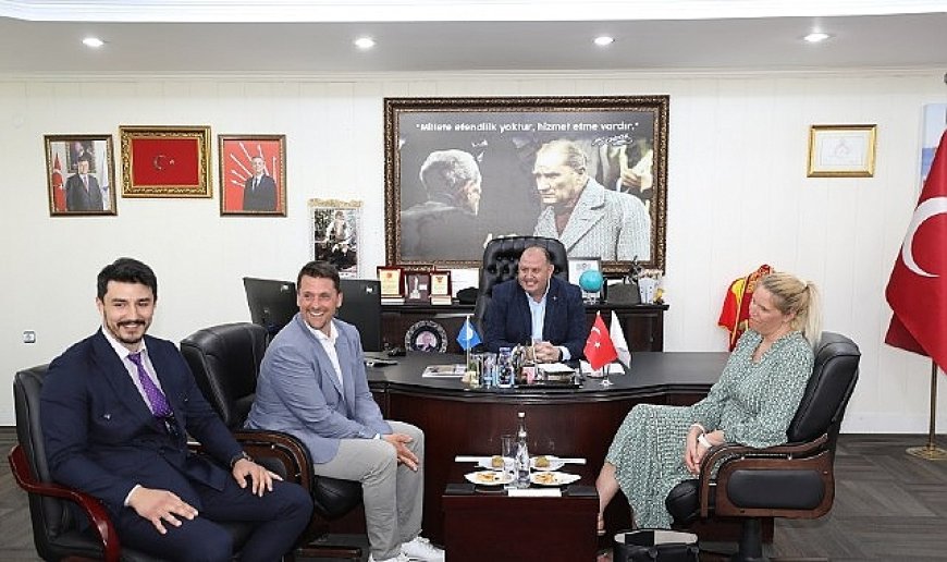 Menderes’e Kardeş Belediye Ziyareti