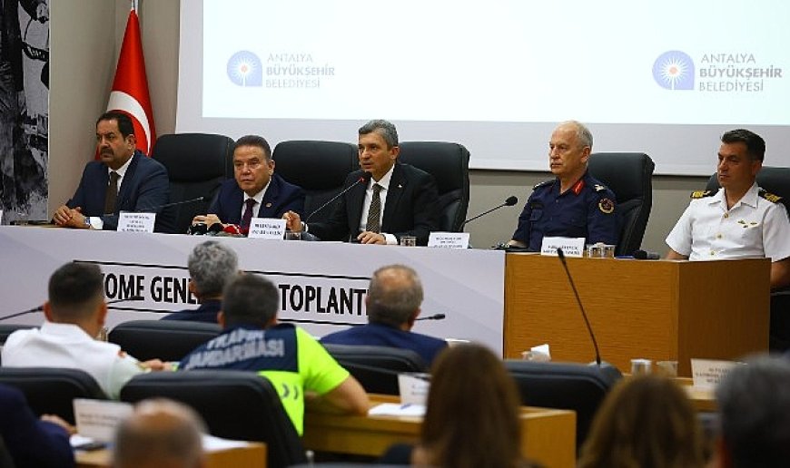 Başkan Böcek; ‘Ulaşım Master Planını yıl sonuna kadar tamamlayacağız’