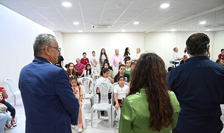 Başkan Topaloğlu, kursiyerler ve velileriyle bir araya geldi