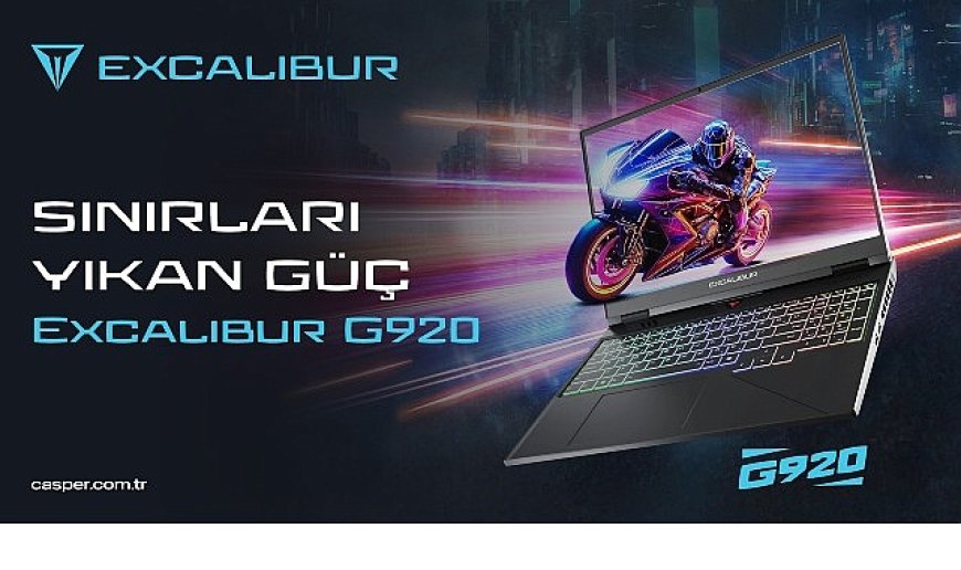 Excalibur G920 oyun dünyasına çağ atlatacak: Yapay zeka destekli üst düzey donanımıyla geliyor
