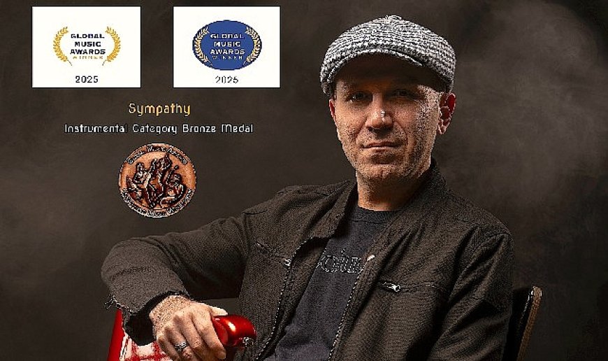 Özgür Aydın’ın ‘Sympathy’ Albümüne Global Music Awards’tan Ödül