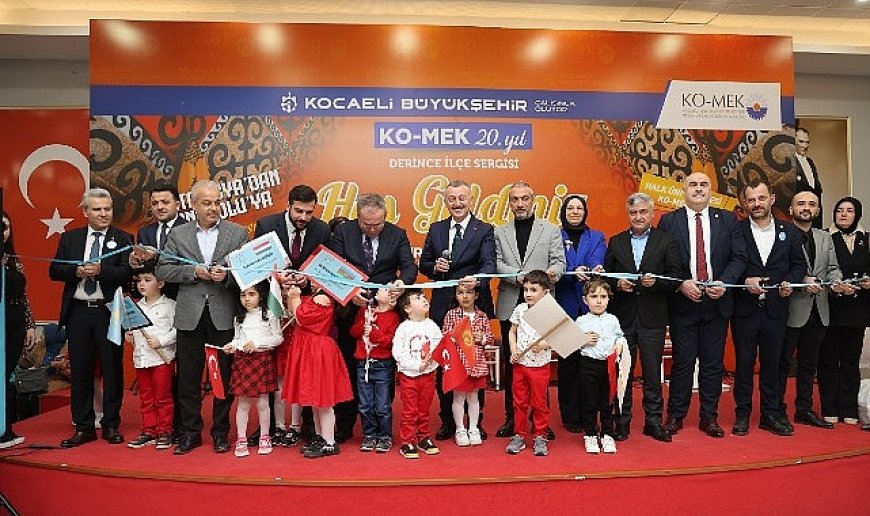KO-MEK ilçe sergileri tam sürat