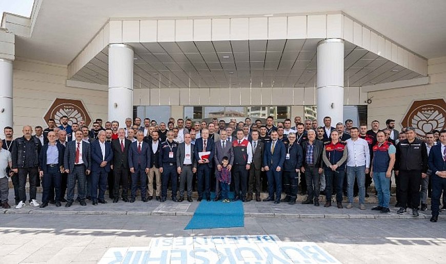81 ilin itfaiyecileri Malatya’da toplandı