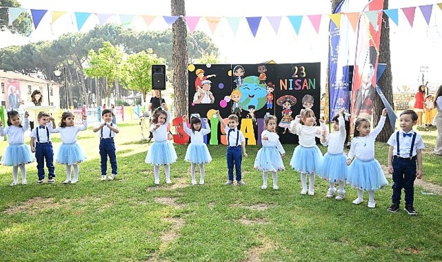 Aydın Büyükşehir Belediyesi’nin Çocuk Gelişim Merkezlerinde ‘23 Nisan Ulusal Egemenlik ve Çocuk Bayramı’ Coşkuyla Kutlandı