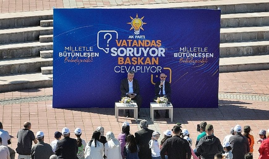 Vatandaşlar sordu başkan Pekyatırmacı cevapladı