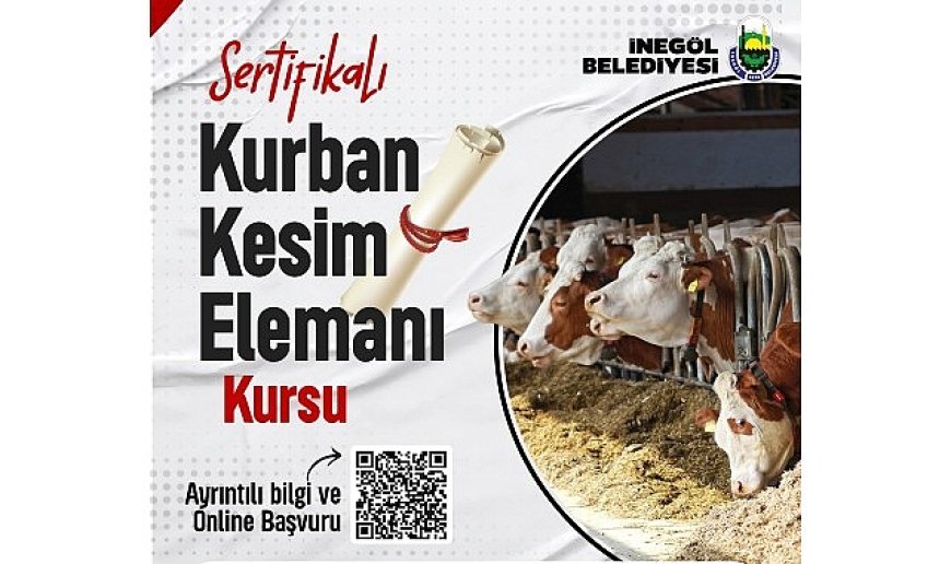 Kurban kesim kursu kayıtları başladı
