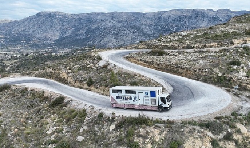 Mobil kuaförden 6 yıllık müthiş performans Mobil Kuaför Tırı köy köy dolaşıyor
