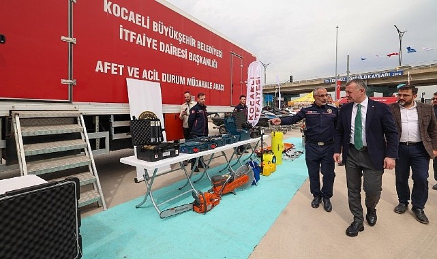 Büyükakın: Türkiye’deki en güçlü itfaiye teşkilatından biriyiz