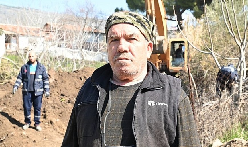 Üçpınar’ın kanalizasyon altyapı sorunu çözülüyor