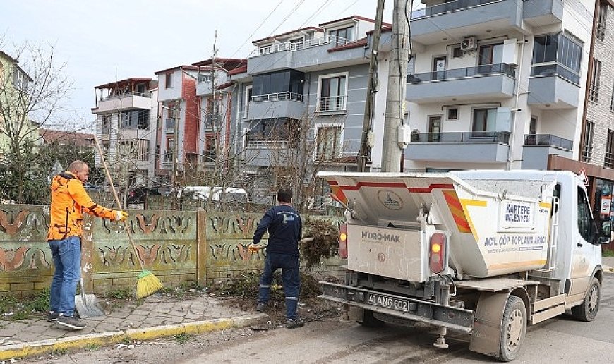 Kartepe’de Ramazan Bayramı Temizliği