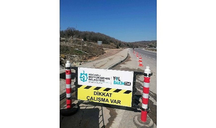Büyükşehir, yol güvenliği için durmaksızın çalışıyor