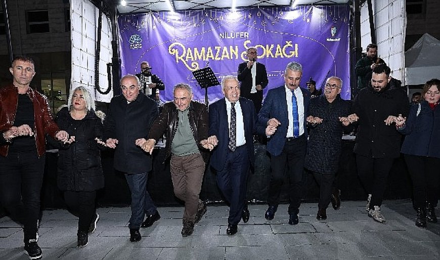 Nilüfer Ramazan Sokağı’na “Artvin Gecesi” renk kattı