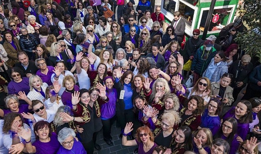 Başkan Ünsal’dan 8 Mart’a özel harmandalı!