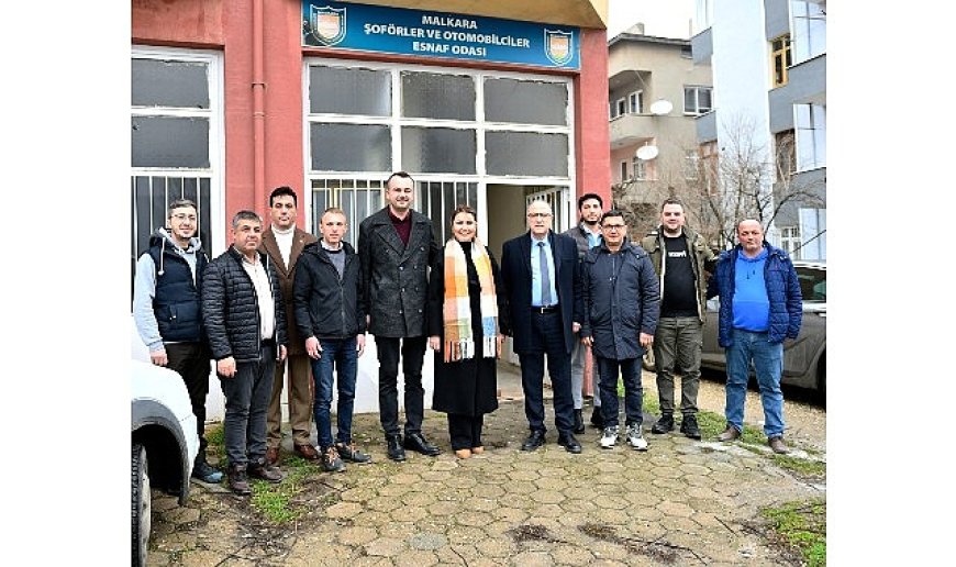 Malkara Şoförler ve Otomobilciler Esnaf Odası’na "Hayırlı Olsun" Ziyareti