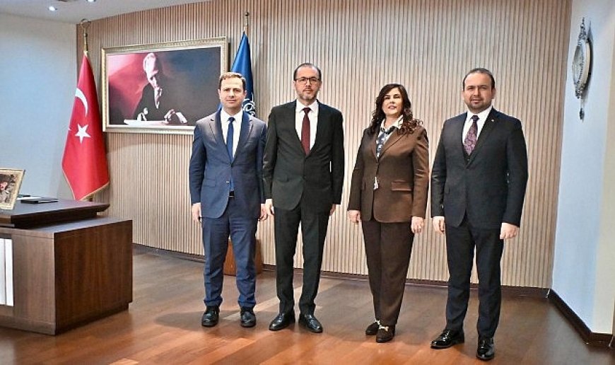 Başkan Çerçioğlu’na Prof. Dr. Nurullah Okumuş’tan Nezaket Ziyareti