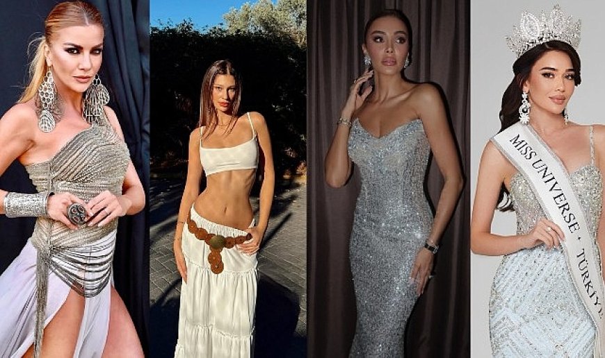 Ceren Arslan ilk büyük defilesinde Özge Ulusoy ve Ivana Sert'le aynı podyumda