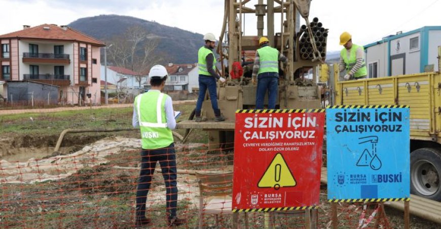 İnegöl Hocaköy’e Büyükşehir’den içme suyu desteği