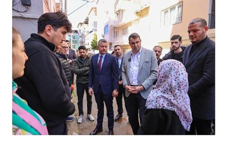 Buca’da sel seferberliği: Başkan Duman ve CHP İl Başkanı Güç sahada