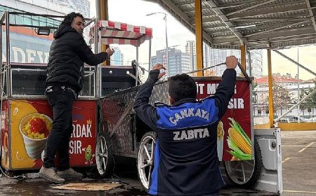 Çankaya Zabıtası denetimde yayaları önceliyor