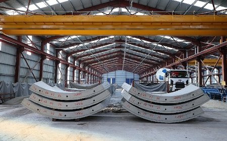 Körfezray'da tünelleri segmentler şekillendirecek