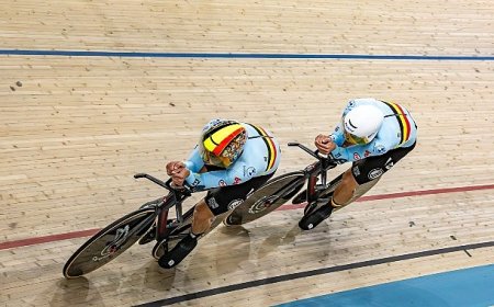 UEC 2026 Avrupa Pist Bisikleti Şampiyonası’nın ilk günü sona erdi