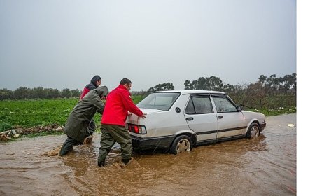 Torbalı Son Yılların En Yoğun Yağışını Yaşadı