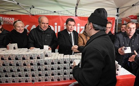 Başkan Aydın, Berat Kandili’nde Vatandaşlarla Buluştu