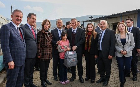 Başkan Vekili Özdemir deprem bölgesinde