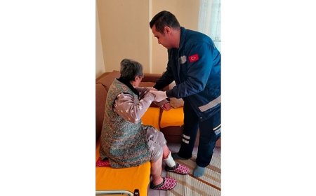 Vatandaşlardan evde bakım hizmetleri için teşekkür