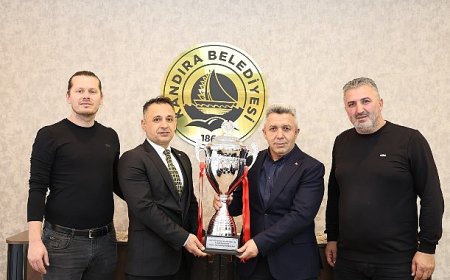 Şampiyondan Belediye Başkanı Ölmez’e Ziyaret