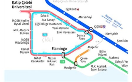 Ataşehir Kavşağı Tramvay Durağı’nın adı Flamingo oldu