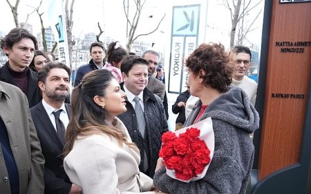 Mattia Ahmet Minguzzi’nin adı Kalamış Kaykay Parkı'nda yaşayacak