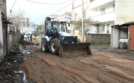 Edremit’te yol seferberliği: 14 ekip aynı anda sahada