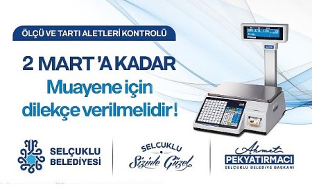 Ölçü ve Tartıda Son Beyan Tarihi 2 Mart