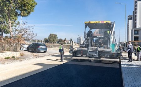 Yenişehir’de yollar yenileniyor, mahalleli gülüyor!