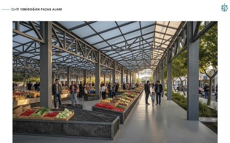 İzmit Yenidoğan’a modern kapalı pazar alanı geliyor