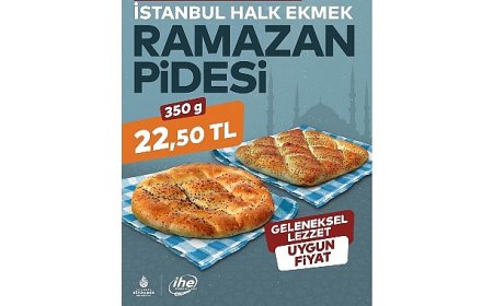 İstanbul Halk Ekmek Pide Fiyatlarını Açıkladı: Susamlı Pide 22,5 TL