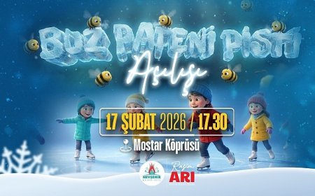Nevşehir Belediyesi Buz Pateni Pisti Yarın Açılıyor