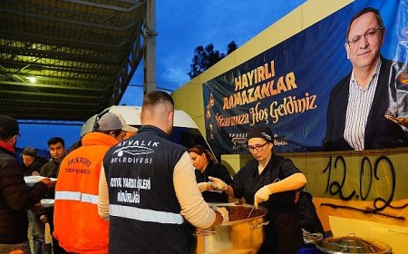 Ayvalık’ta Ramazan Boyunca İftar Sofraları Kurulacak